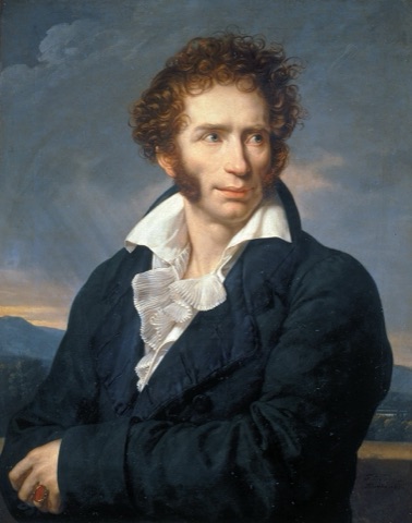 Portrait of Ugo Foscolo