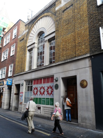 Voltaire's house in London