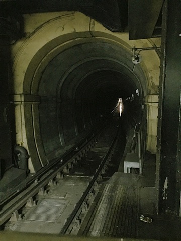 The Thames Tunnel from Wapping station
