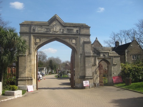 Gates of West Norwood Cemetery