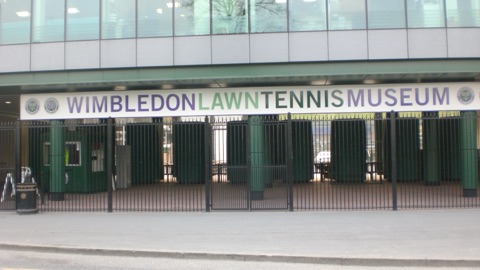 A photograph of Wimbledon Lawn Tennis Museum.
